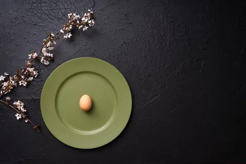 Easter table Stock Photos