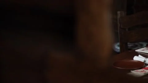 Easter table setting. Cakes. Pancake. Easter. Beautiful table. Easter egg. Sweet Stock Footage 64816458