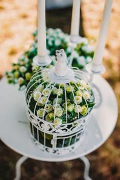 Easter table setting	 Stock Photos