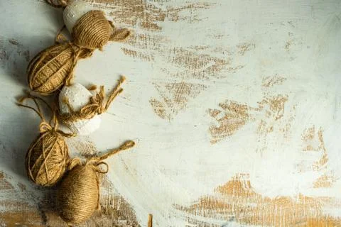 Easter table setting Stock Photos