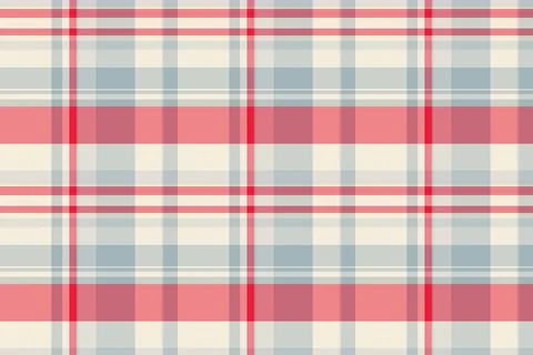 Easter tartan check vector, girly textile plaid texture. Seasonal seamless .. 스톡 일러스트