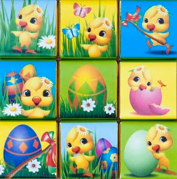 Easter theme Stock Illustration