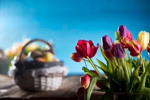 Easter theme. Stock Photos