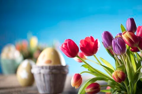 Easter theme. Stock Photos