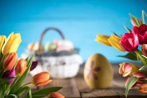 Easter theme. Stock Photos
