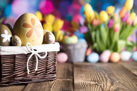 Easter theme. Stock Photos