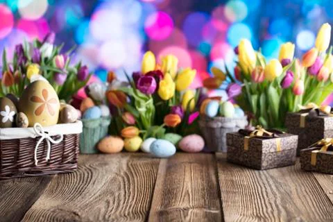 Easter theme. Stock Photos
