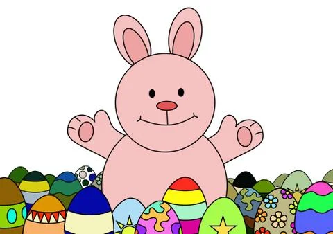 Easter time Stock Illustration