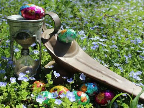 Easter time. Spring time in bloom. 스톡 사진