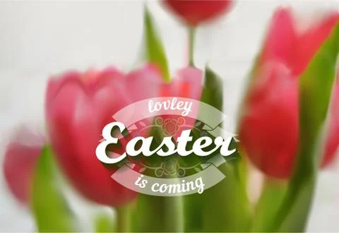 Easter vector background Stock Illustration