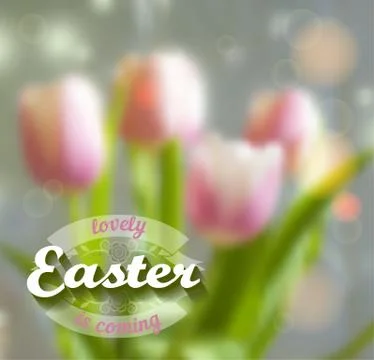 Easter vector background Stock Illustration