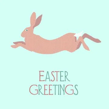 Easter vector card Stock Illustration