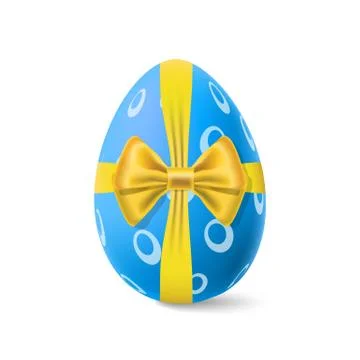 Easter vector illustration with egg Stock Illustration