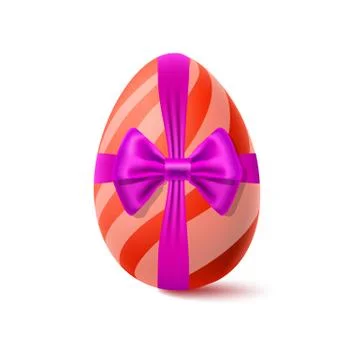 Easter vector illustration with egg Stock Illustration