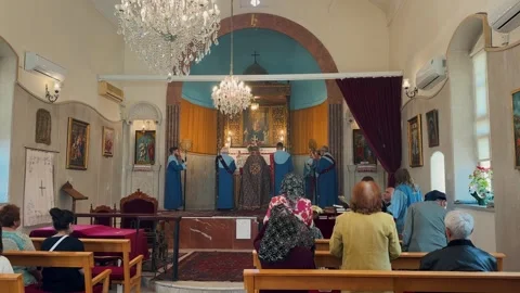 Easter Vigil 3 (Editorial) Stock Footage 318351149