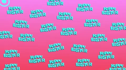 Easter vivid colors background blured text backdrop Stock-Footage 300362420