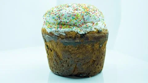 Easter on a white background Stock Photos