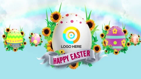 Easter Wishes Stock After Effects