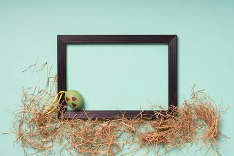 Easterly decorated frame leaving copy space Foto stock