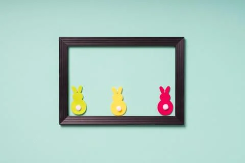 Easterly decorated frame leaving copy space Foto stock