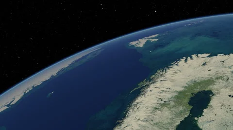 Eastern Arctic in December. Low-angle circular tracking shot.  Stock Footage 50379095