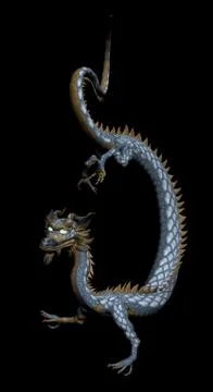 Eastern dragon 스톡 일러스트