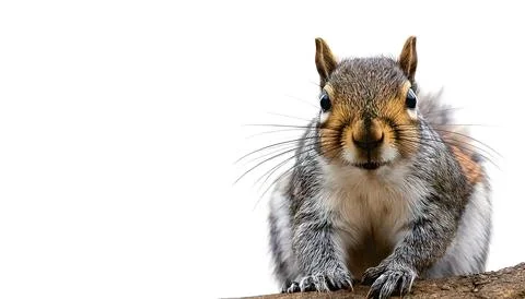 Eastern gray squirrel - Sciurus carolinensis - is the most prodigious and e.. Stock Photos