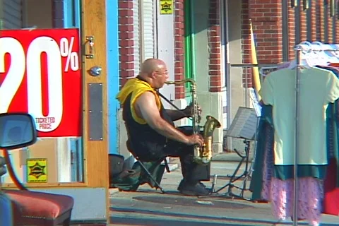 Eastern Market 2 Video stock 80366