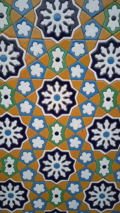 Eastern Mosaic Stock Footage 149467288