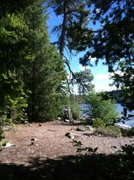 Eastern oregon camping Stock Photos