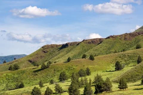 Eastern Oregon Hillside Stock Photos