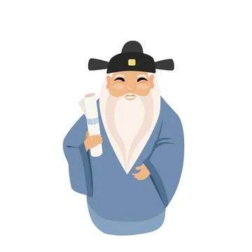 Eastern Sage Healer Stock Illustration