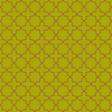 Eastern seamless pattern Illustrazione stock