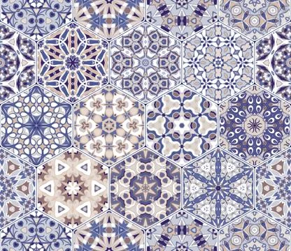 Eastern seamless pattern tiles 스톡 일러스트