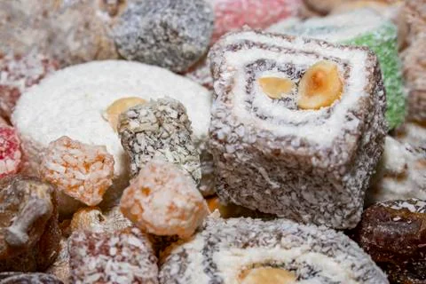 Eastern sweets. Stock Photos