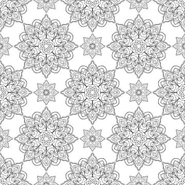 Eastern vector pattern. Stock-Illustration