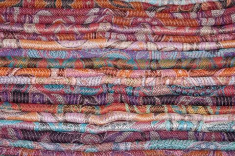 Eastern wraps stack - 5 Stock Photos