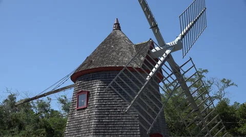 Eastham Windmill, Cape Cod Stock Footage 41306632