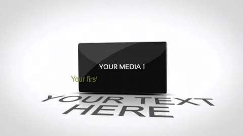 Easy 3D Slideshow 2 for AE Stock After Effects