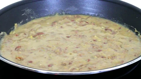 Easy and delicious refried beans recipe. Stock Footage 282057024