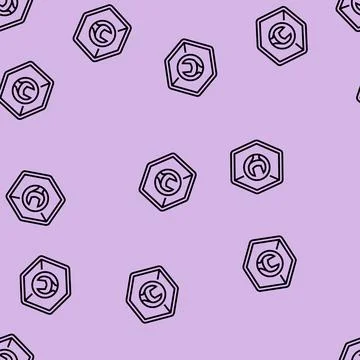 Easy assembly line seamless pattern Stock-Illustration