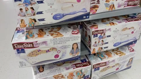 Easy Bake Oven Stock Footage 152445391