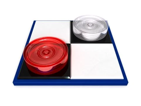 Easy checkers Stock Illustration