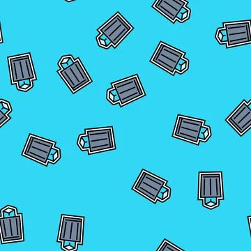 Easy disposal vector seamless pattern Stock Illustration