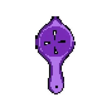 Easy egg separator tool pixel art vector illustration Stock Illustration
