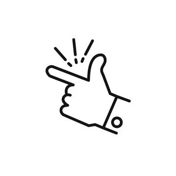 Easy icon logo sign vector outline Stock Illustration