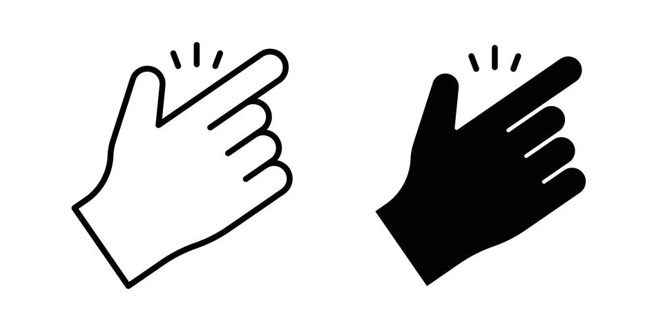 Easy icon symbol. Flat and Stroke Vector illustration Stock Illustration