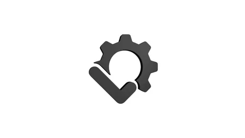 Easy installation 3D rendering rotating gear mechanism wheel for teamwork s.. Видео 313463202