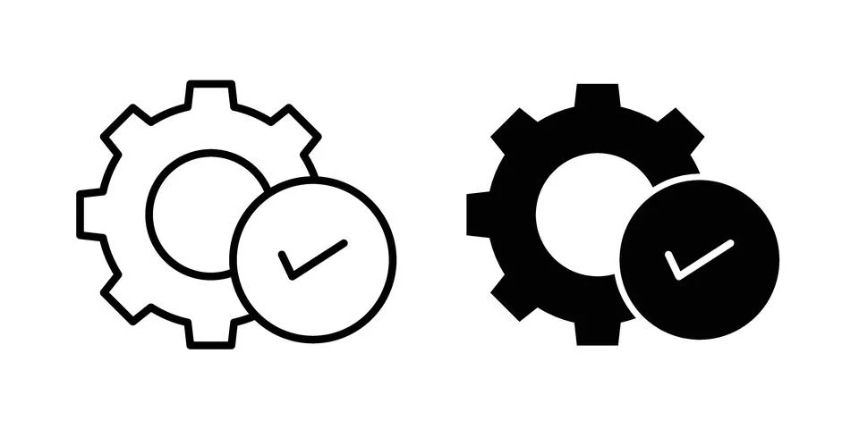 Easy installation icon for web projects Stock Illustration
