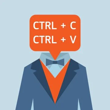 Easy job worker Illustrazione stock